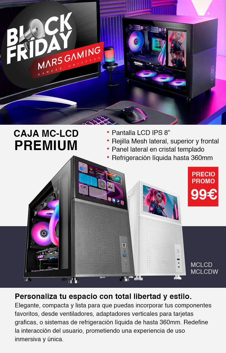 Promo Caja Premium Mars Gaming en Desyman