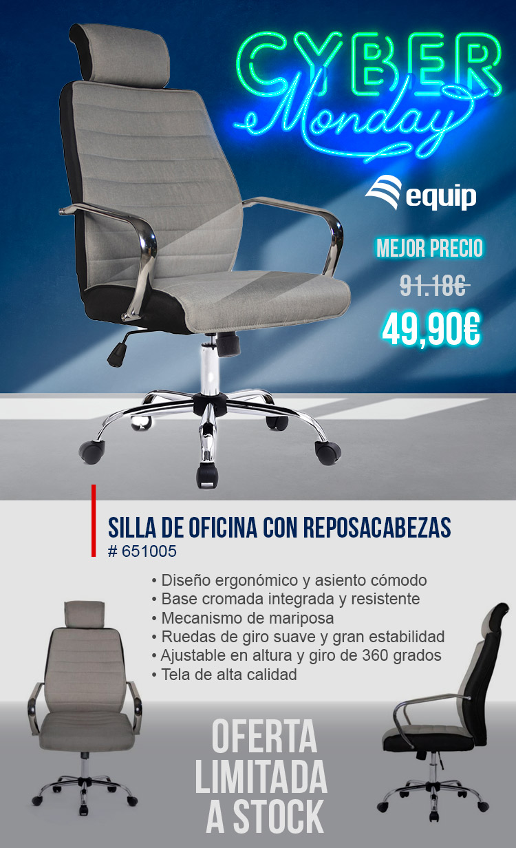 Ofertón Silla de oficina Equip en Desyman